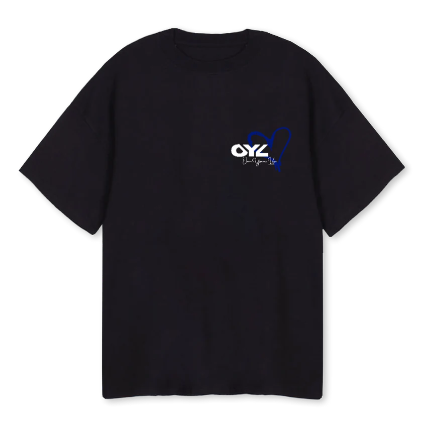 OWN YOUR LOVE OVERSIZED T-SHIRT BLACK