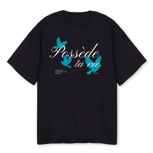POSSÈDE TA VIE T-SHIRT BLACK